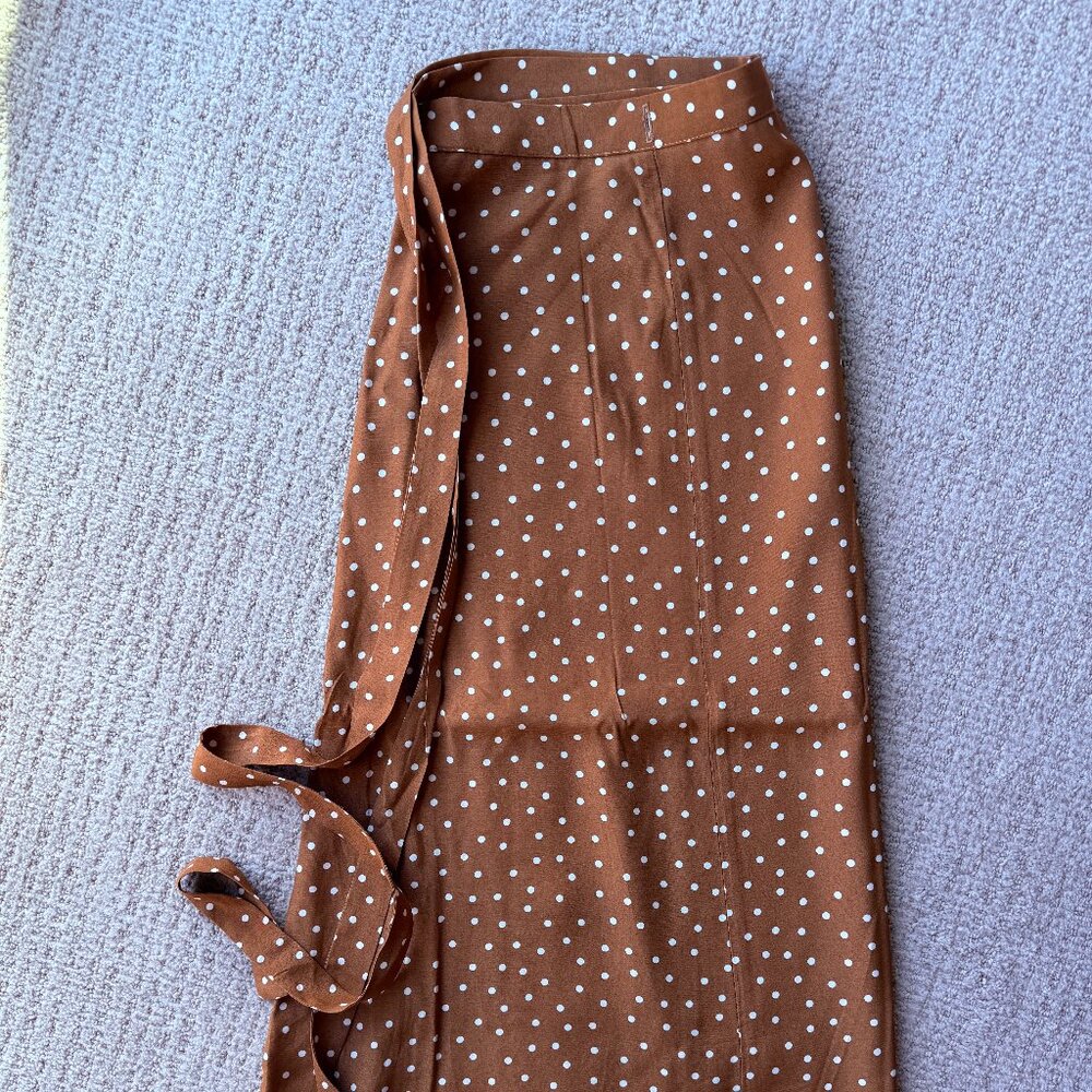 Orta Tie Waist Skirt, Polka Dot (S)